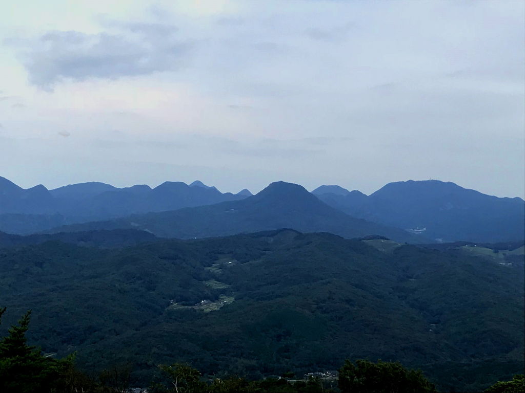 Vue depuis la montagne Saieizan