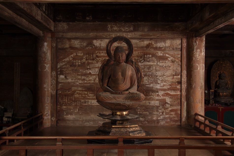 Fukiji Temple Odo,Amitabha Nyorai statue