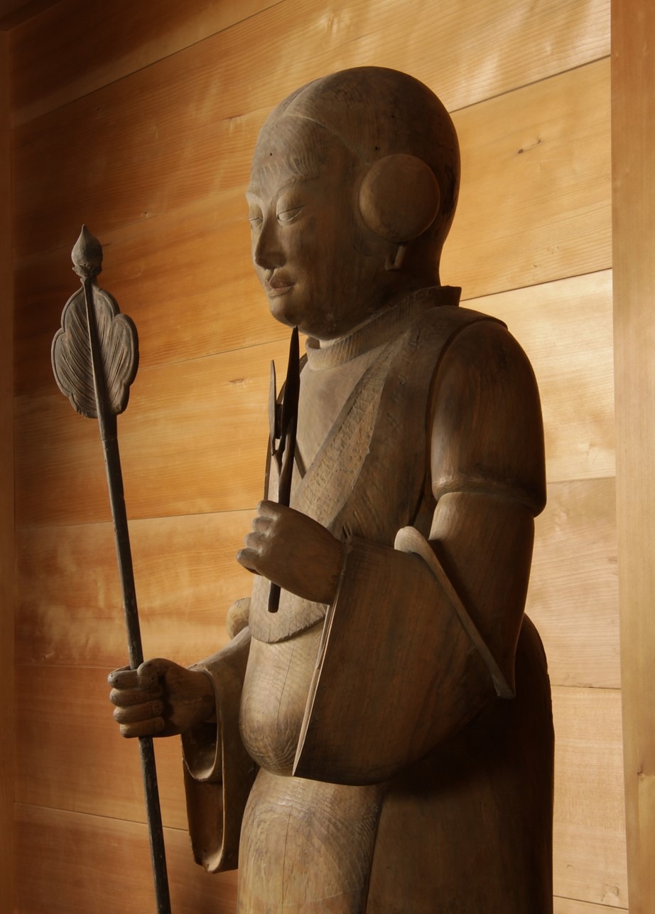 【Désignation nationale bien culturel important】 La statue en bois de Taro-ten （Temple Choanji）